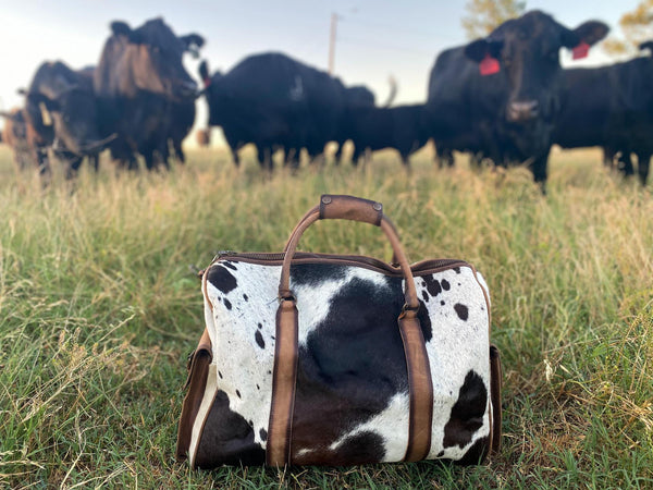 STS Cowhide Duffle Bag – Western Legacy Trading Co.