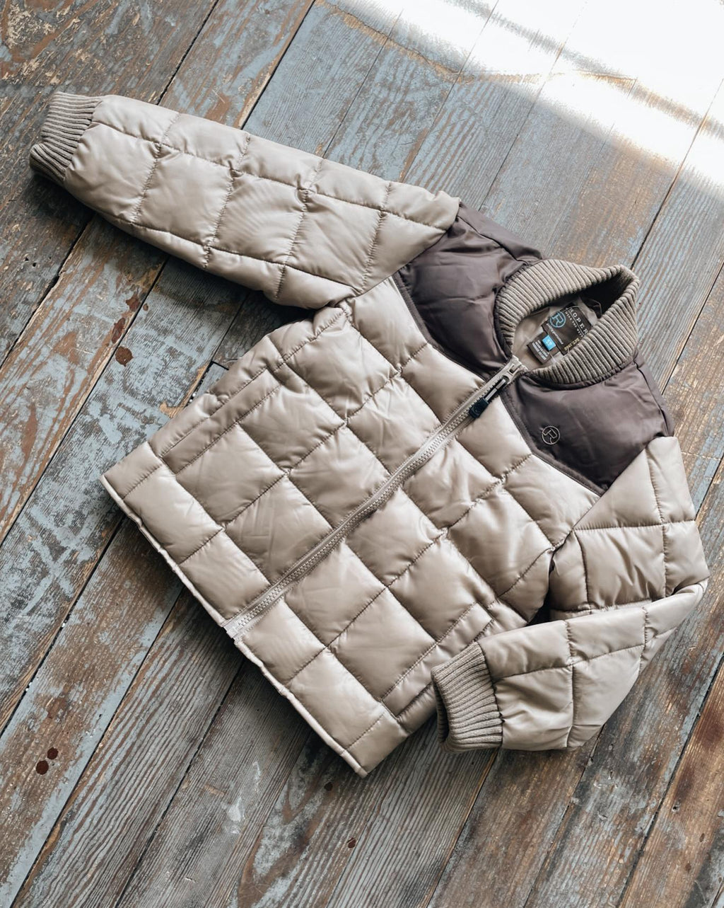 Roper Boys Retro Quilted Jacket