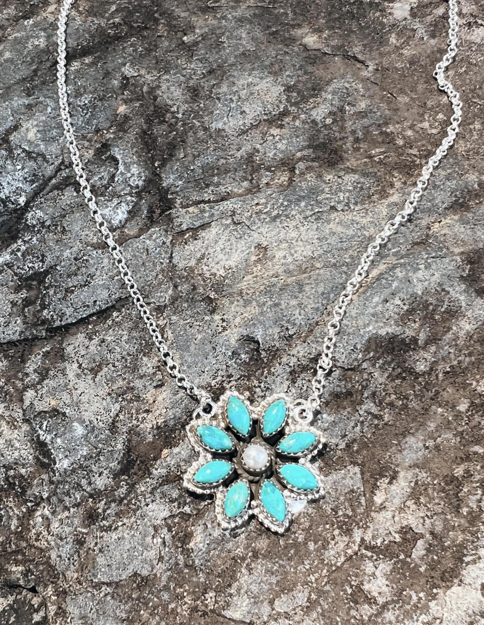 Vintage Western Turquoise Pumpkin Flower Concho Necklace for Women Cowgirl  Western Stainless Steel Necklace Jewelry Wholesale - AliExpress