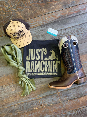 Just Ranchin' Silhouette Tshirt