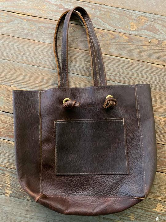 Knotted Handle Tote Canoe