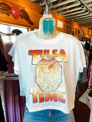 Tulsa Time Crop Tee