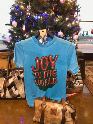 Joy To The World Heathered Tshirt
