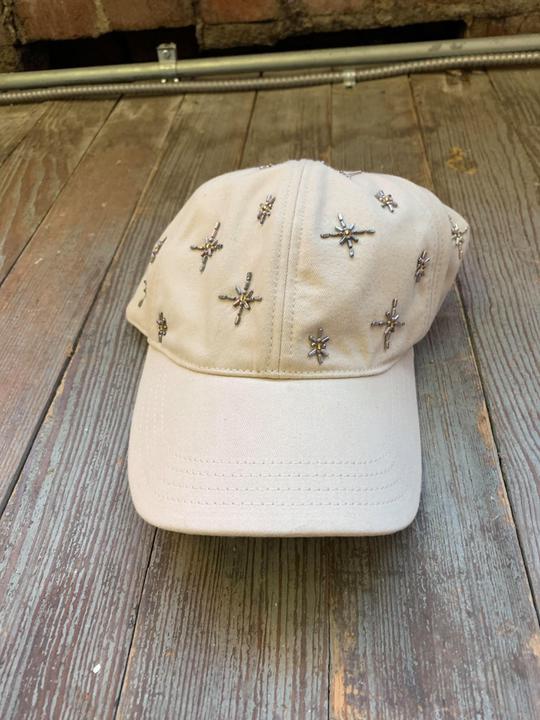 Lucky Brand beaded cap