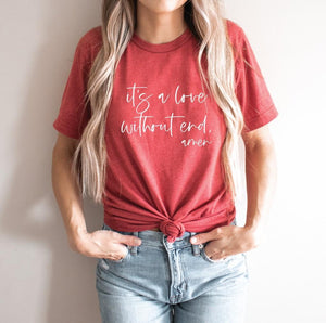 Love Without End, Amen Tshirt