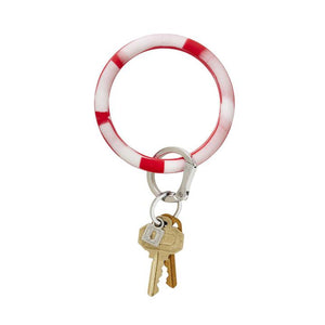 cherry On top marble silicOne big-o keyring
