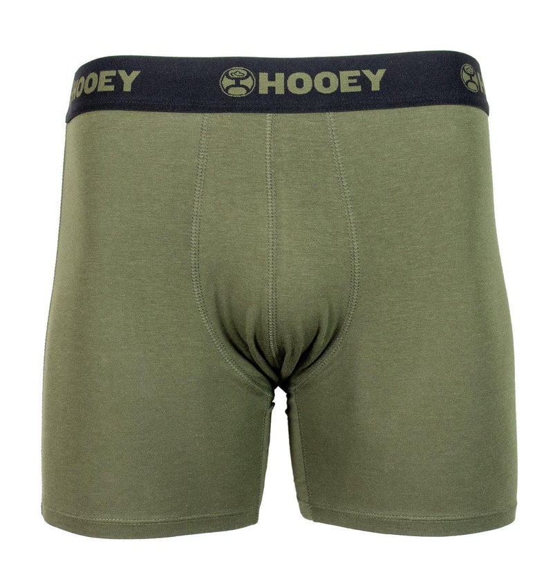 Hooey Bamboo Briefs 2pack- Black + Olive