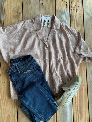 Star Button Up Top