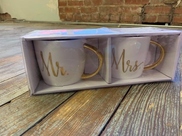 Mrs. and Mr. mugs