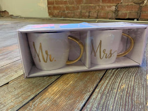 Mrs. and Mr. mugs